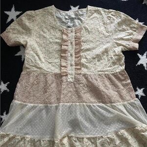 Floral Patchwork Dress